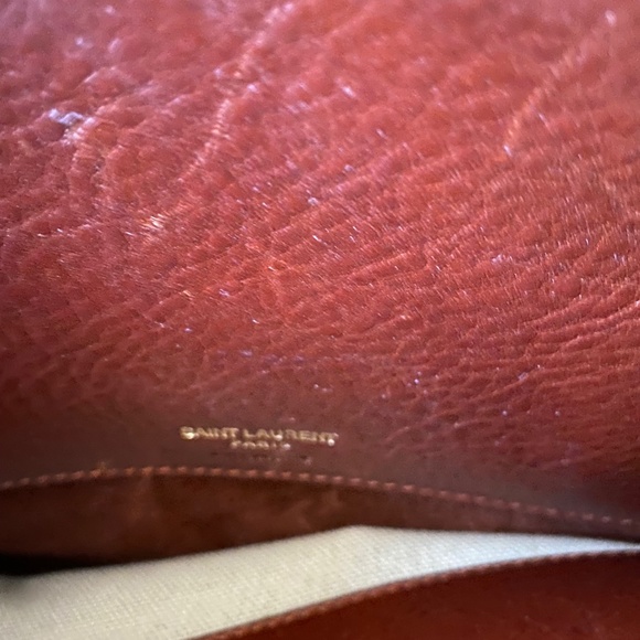 Saint Laurent Sac de Jour Large Rare Size Brun Cognac (Cognac Brown) Calfskin - Picture 3 of 11